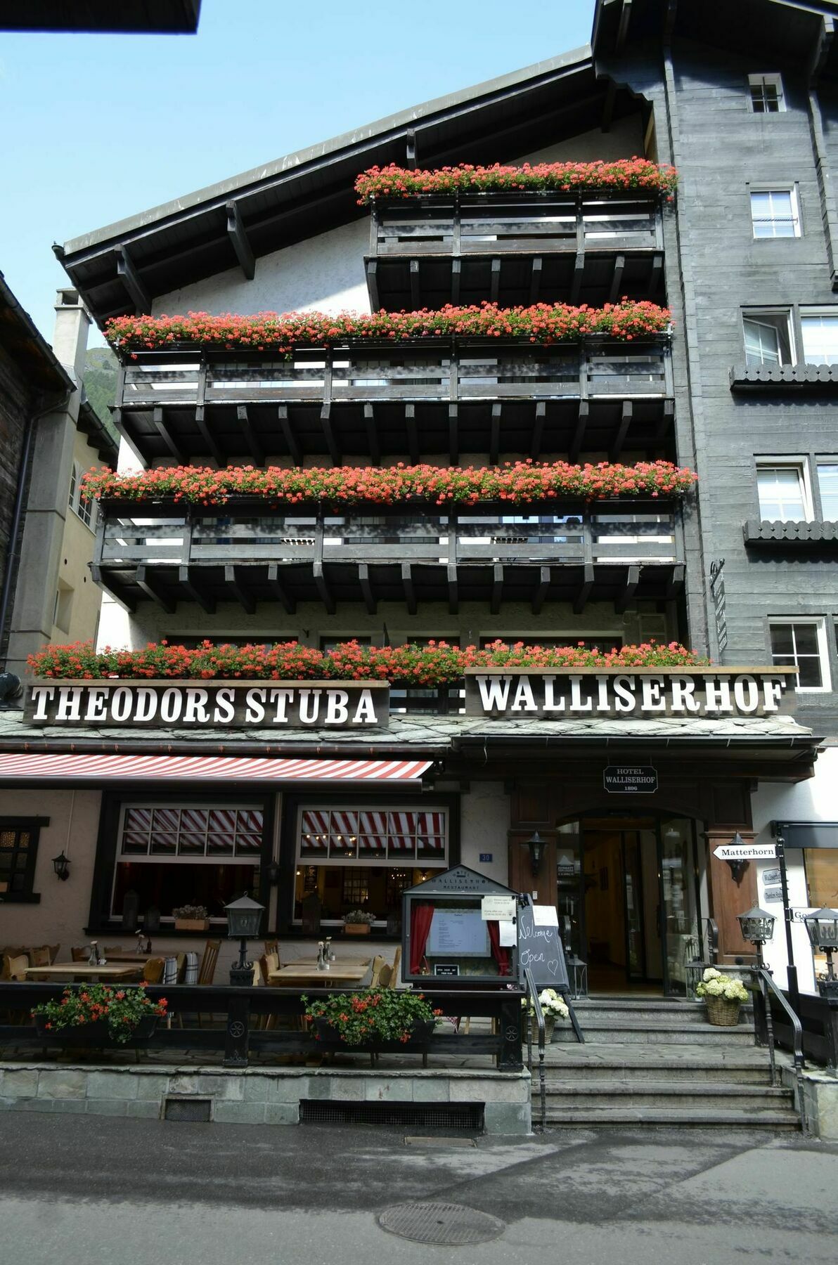 Hotel Walliserhof Zermatt Exterior foto